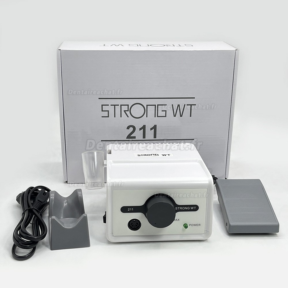 Micromoteur dentaire Strong 211 avec micromoteur de type E 35000 tr/min